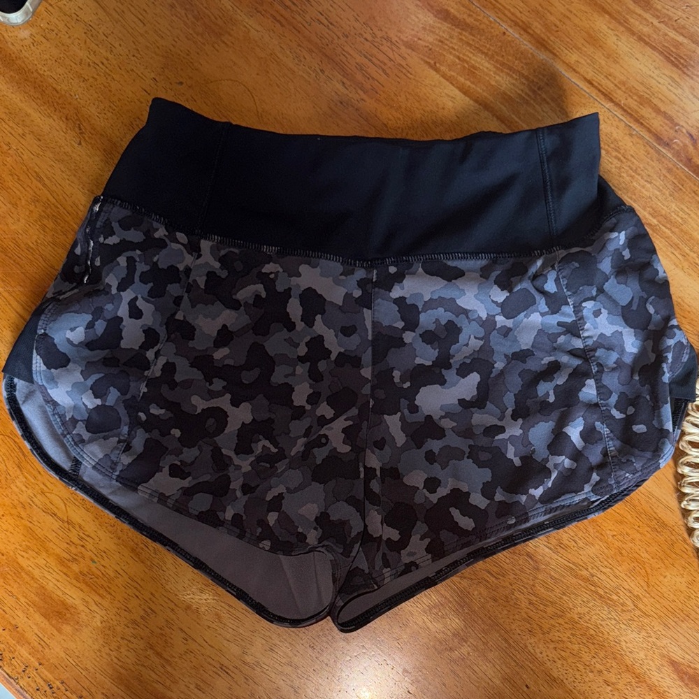 Black Camo Women's Shorts
